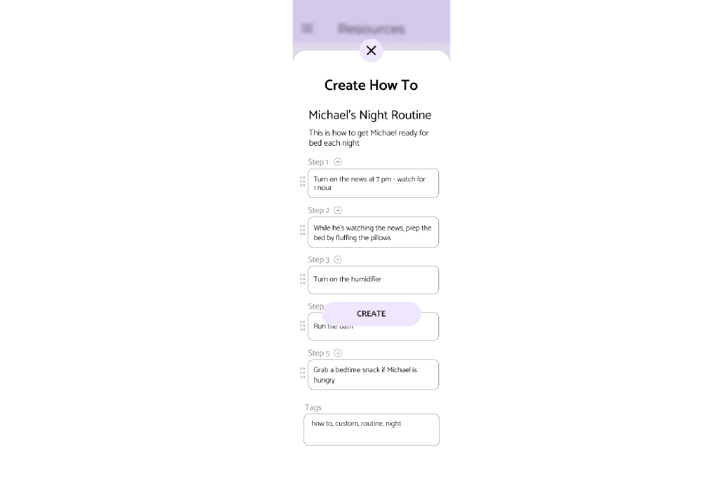 Create resource